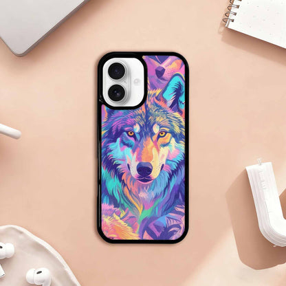 iPhone 17 Case — Neon Zebra Print Animal Print, Custom Made Phone Cover