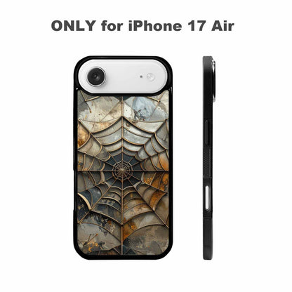 iPhone 17 Air Case — Foil Galaxy Art Spider Galaxy Space, Unique Phone Case Design