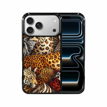 iPhone 17 Pro Max Case — Small Animal Print Pattern, Animal Print, Custom Printed Phone Case