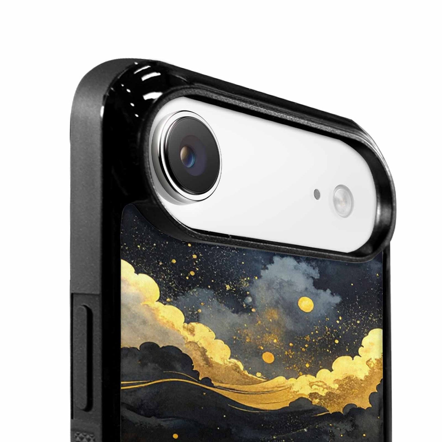 iPhone 17 Air Case — Seamless Repeating Pattern Of Overlapping Galaxy, Personalized Phone Case