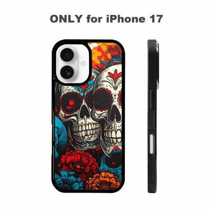 iPhone 17 Case — Skull Dark Art Gothic Print Gothic, Custom Art Phone Cover