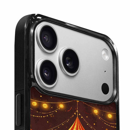 iPhone 17 Pro Case — Vintage Circus Art Pattern Retro Vintage, Custom Printed Phone Case