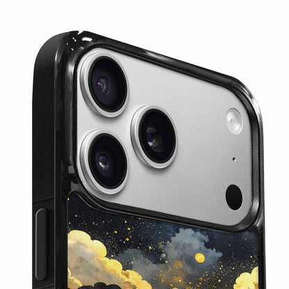 iPhone 17 Pro Case — Seamless Repeating Pattern Of Overlapping Galaxy, Personalized Phone Case