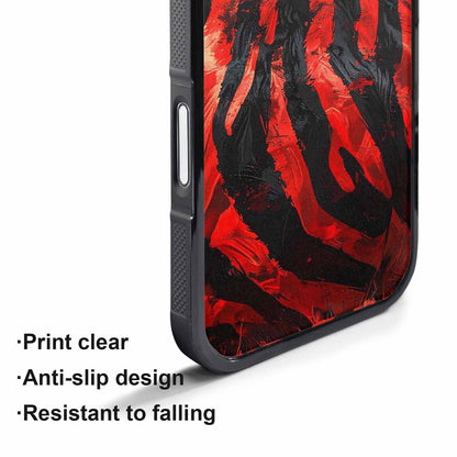 iPhone 17 Pro Max Case — Seamless Tileable Pattern Of Animal Print, Custom Designed Case Cover