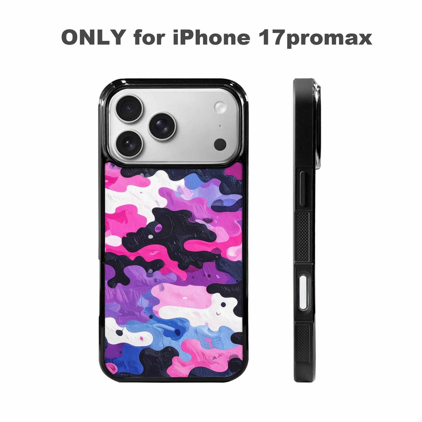 iPhone 17 Pro Max Case — Vivid Camo Genderfluid Camo, Personalized Phone Case