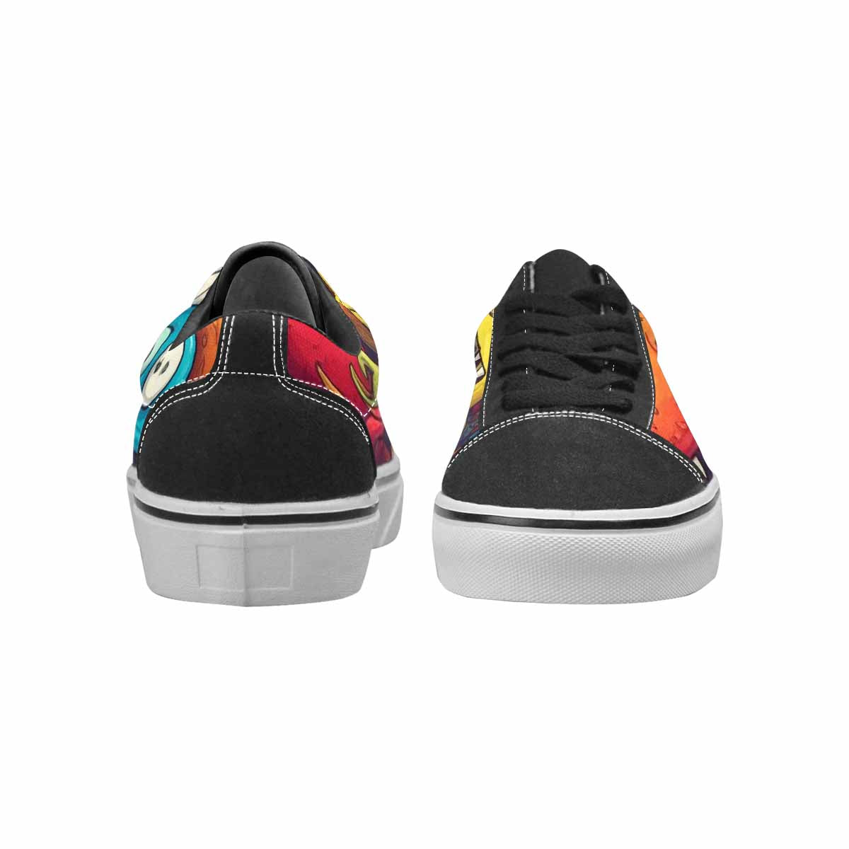 WOMEN'S Cartoon Monster Character Canvas Lace-Up Y2K Custom Shoes