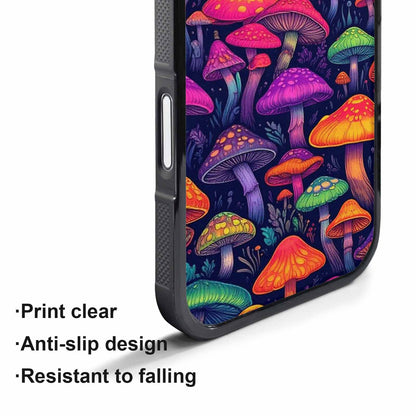 iPhone 17 Pro Case — Psychedelic Mushroom Original Art, Original Design Phone Case