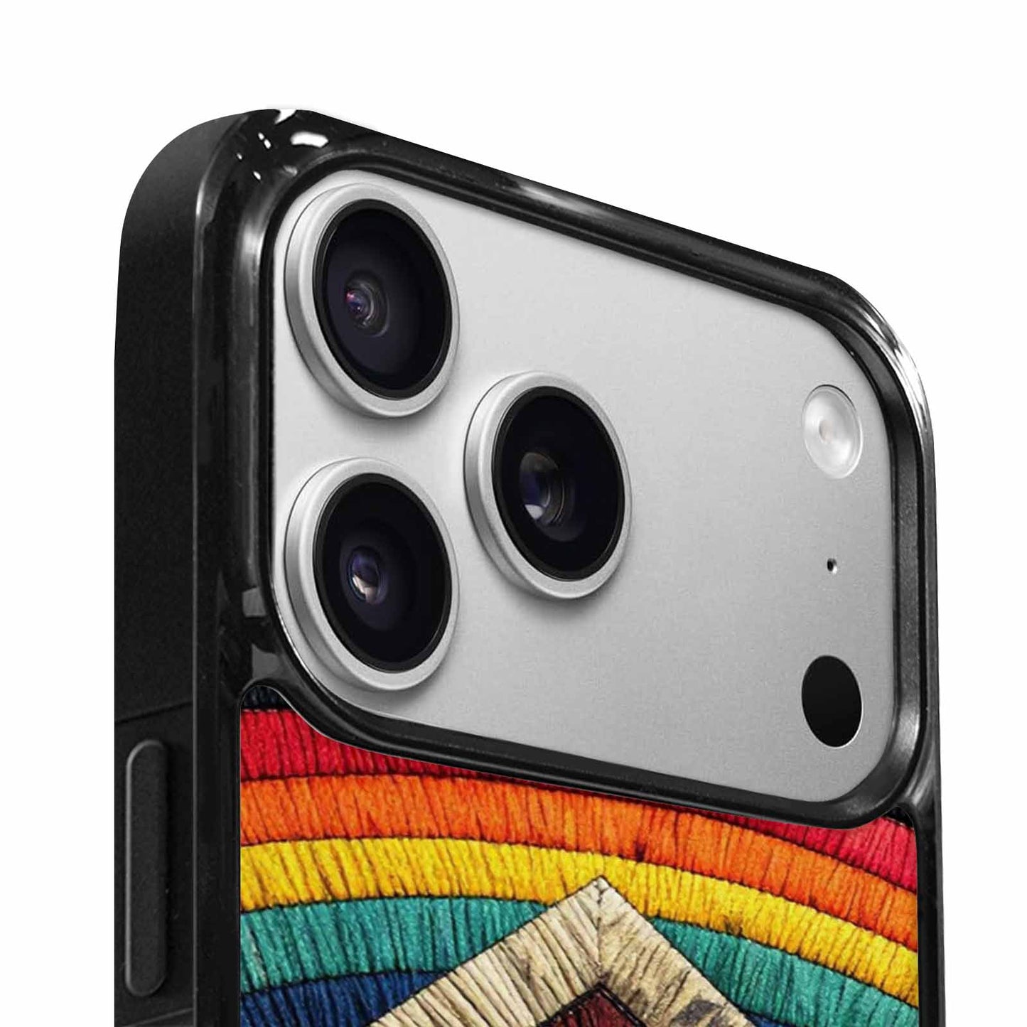 iPhone 17 Pro Case — Vivid Camo Progress Pride Camo, Customized Protective Case