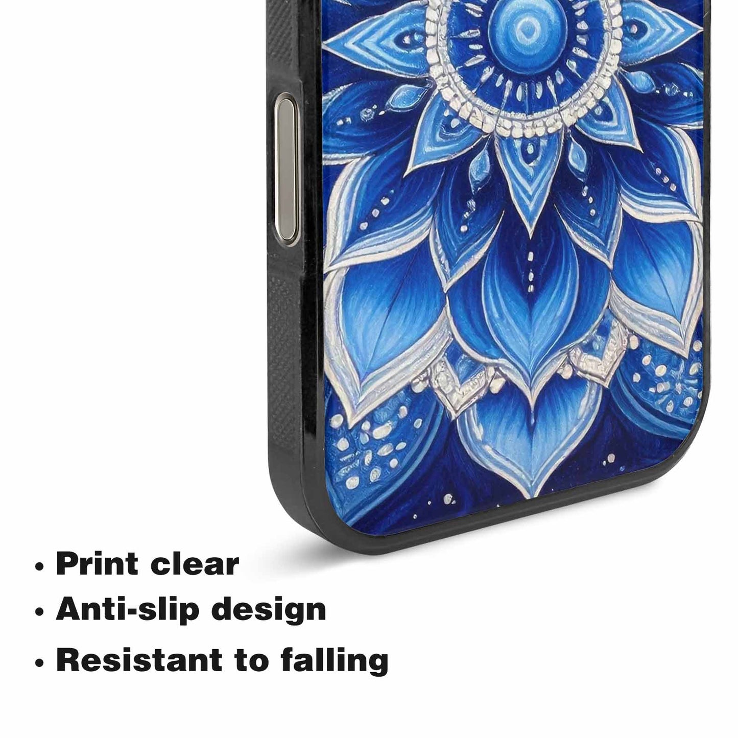 iPhone 16 Pro Max Case — Boho Mandala Custom Personalized Phone Cover, Personalized Phone Case