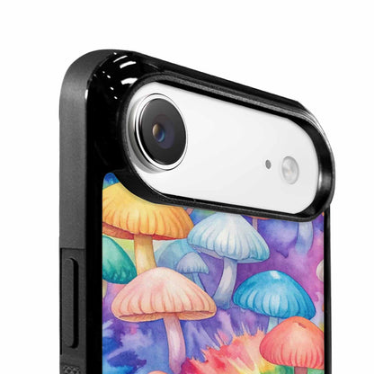 iPhone 17 Air Case — Mushrooms Tie Dyemushrooms Pat K7q Tie, Custom Printed Phone Case