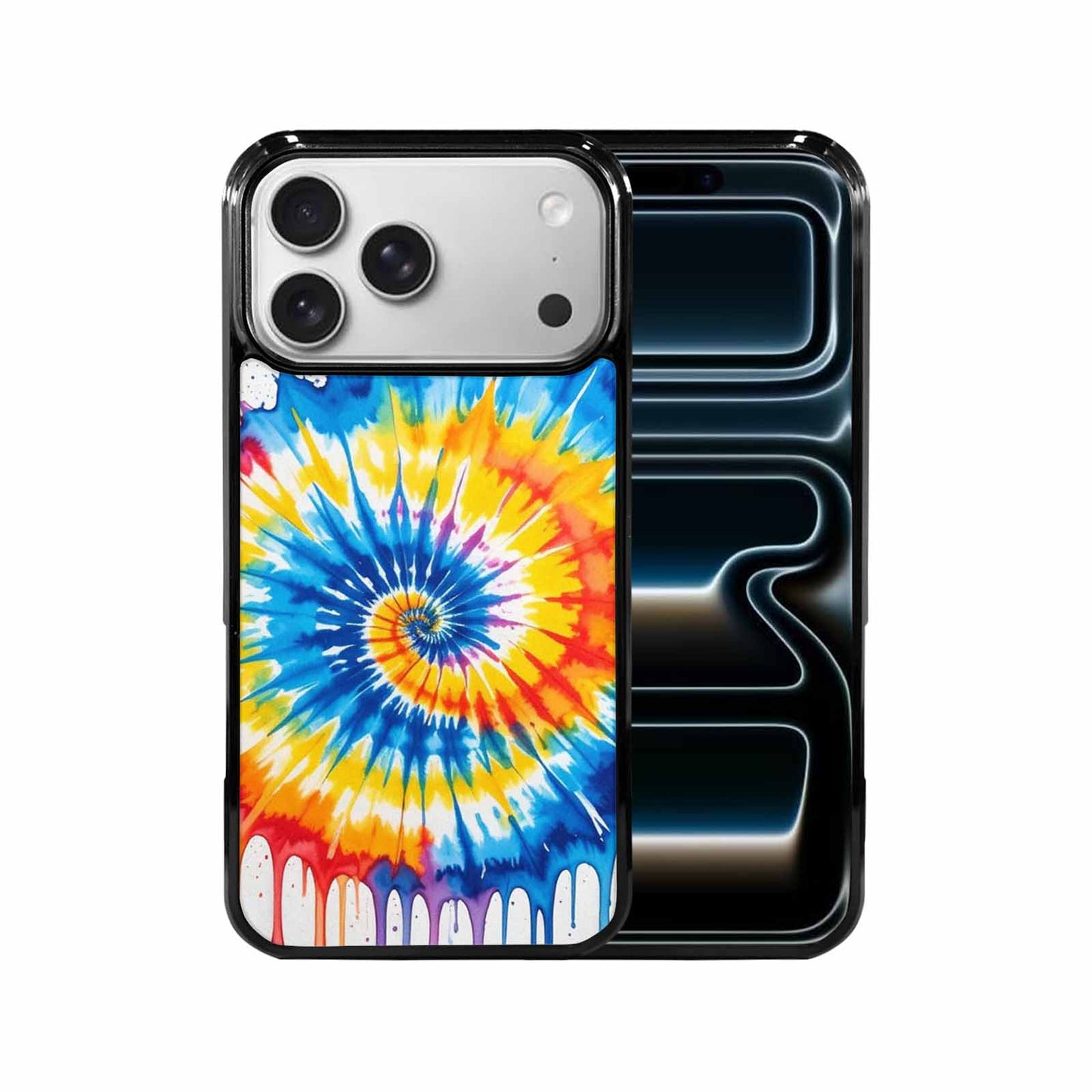 iPhone 17 Pro Max Case — Tie Dye Drip Tie Dye, Personalized Phone Case
