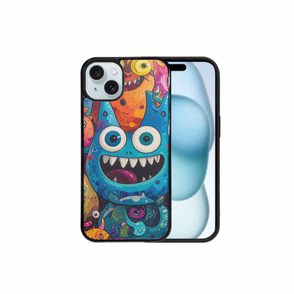 iPhone 15 Plus Case — Goofy Cartoon Monster, Original Design Phone Case