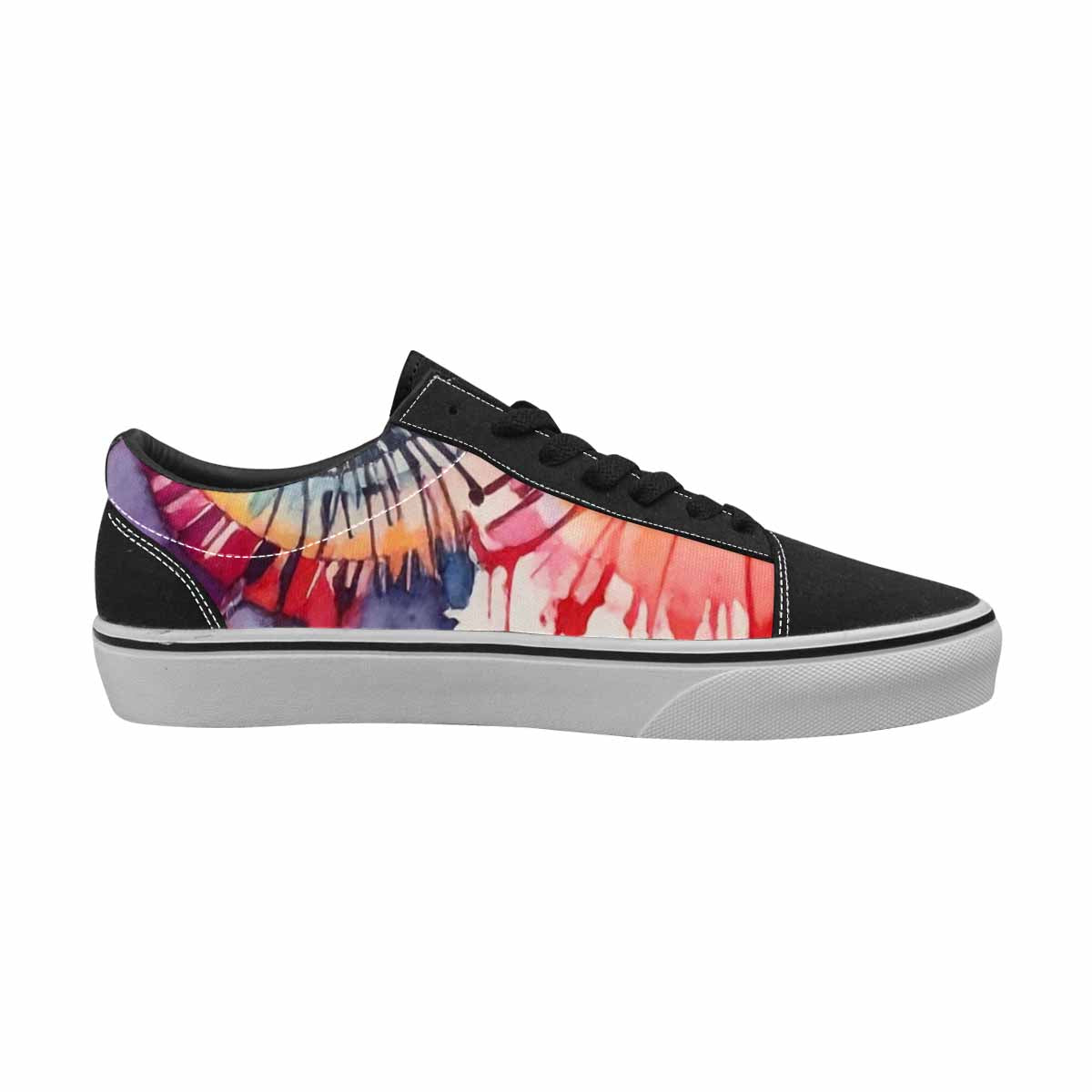 WOMEN'S Tie Lace-Up Canvas Cottagecore Custom Sneakers