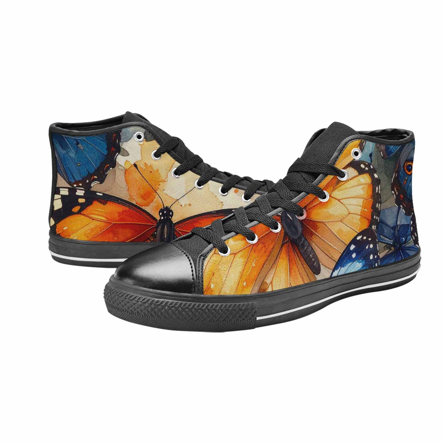 MEN'S Butterfly Wing High Top Canvas Dreamcore Shoes