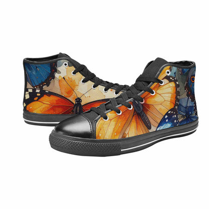 MEN'S Butterfly Wing High Top Canvas Dreamcore Shoes