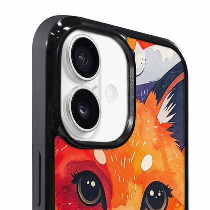 iPhone 17 Case — Watercolor Kawaii Fox Watercolor Abstract, Original Design Phone Case