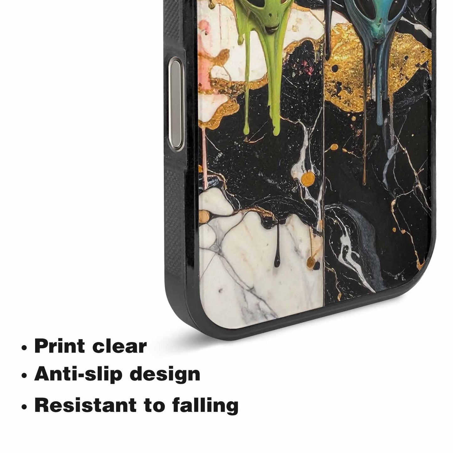 iPhone 16 Pro Case — Aliens Marblemelting Aliens Pa F3p, Customized Protective Case