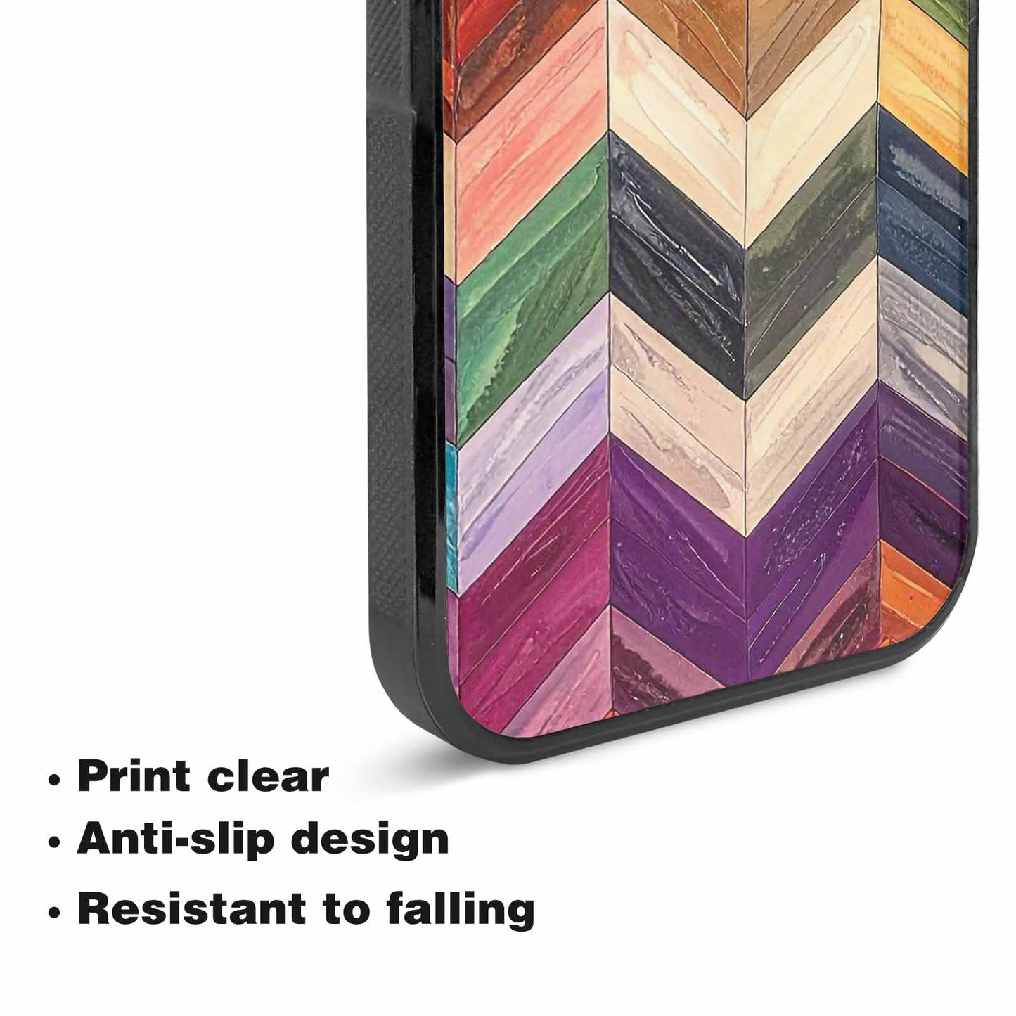 iPhone 15 Plus Case — Progress Pride Flag Color Theme Small, Personalized Phone Case