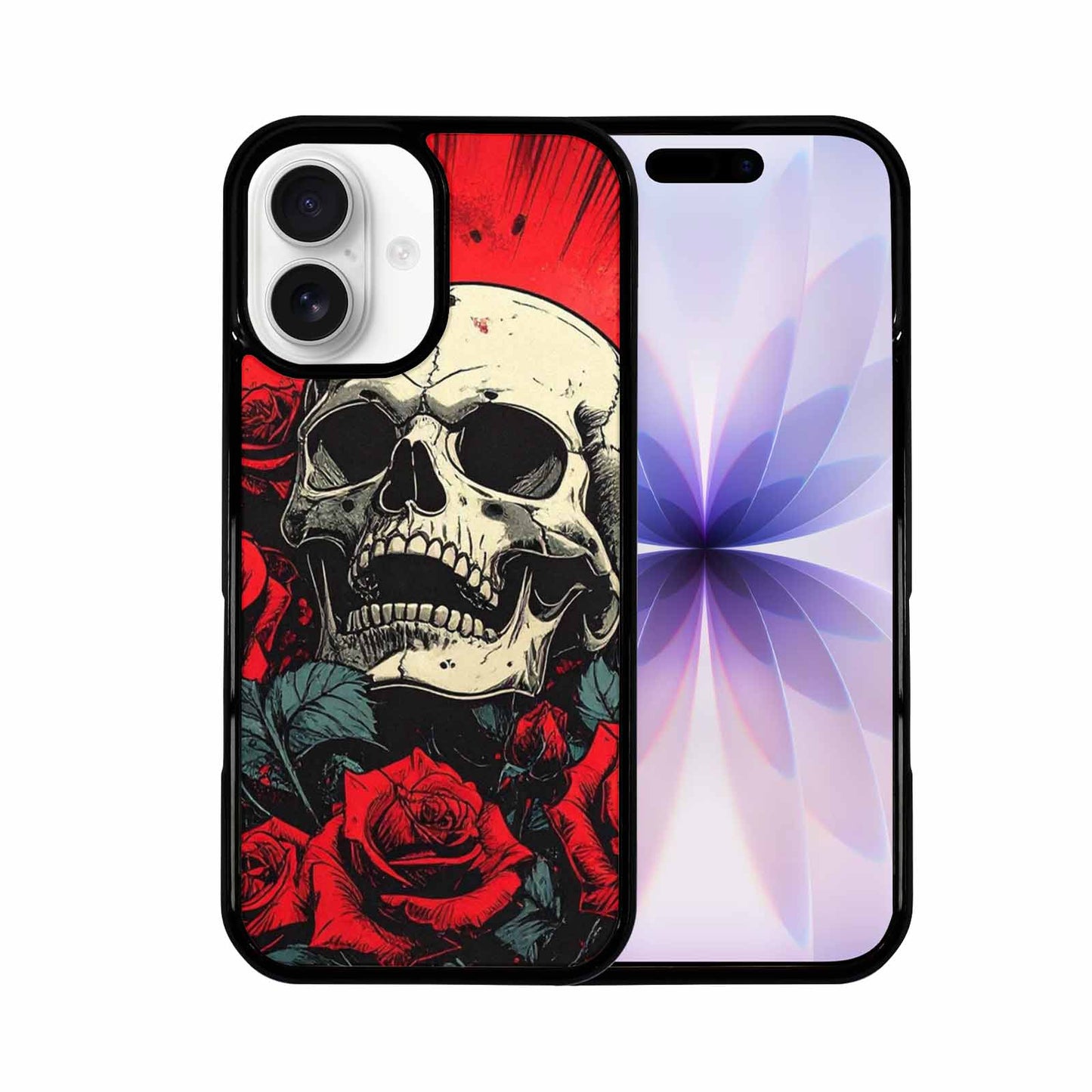 iPhone 17 Case — Skull Dark Art Gothic Print Gothic, Customized Protective Case
