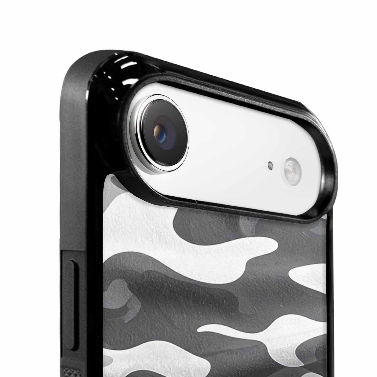 iPhone 17 Air Case — Grey Camo Print Camo, Custom Made Phone Cover