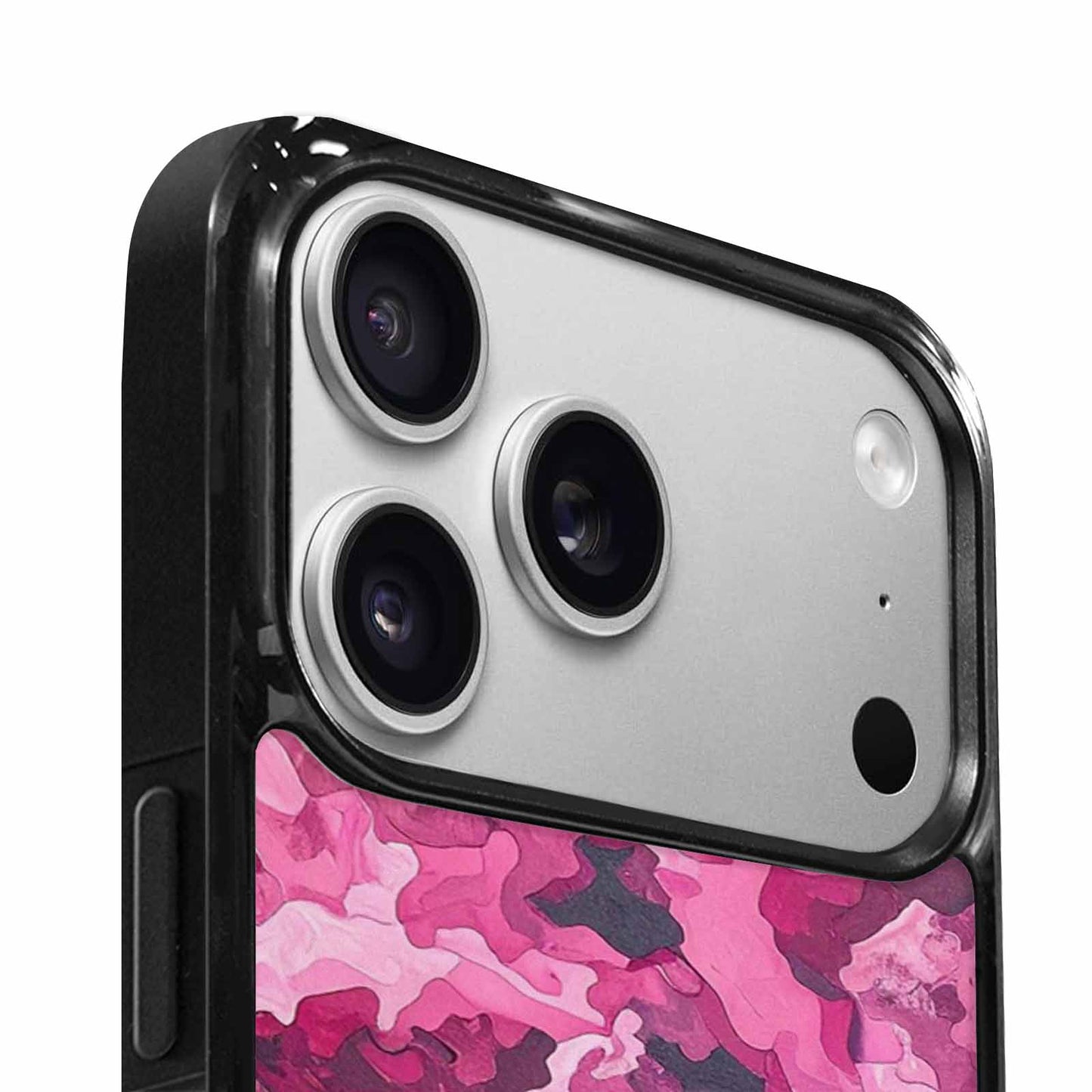 iPhone 17 Pro Case — Small Military Camouflage Blotch Pattern Camo, Custom Print Case Cover