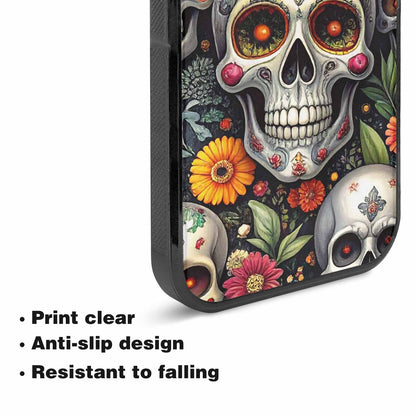 iPhone 15 Plus Case — Greyscale Black And White Dark Black, Custom Printed Phone Case
