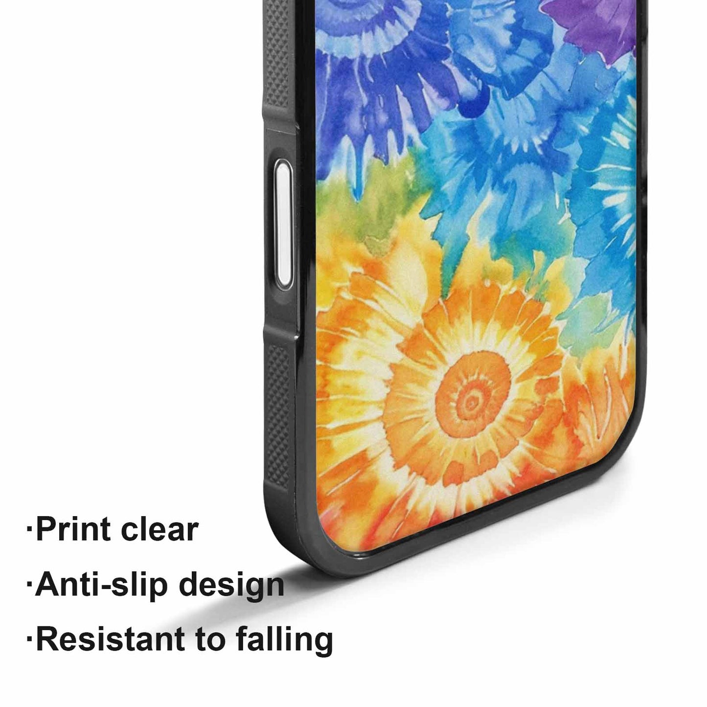 iPhone 17 Case — Small Tie Dye Swirl Tie Dye, Custom Art Phone Cover