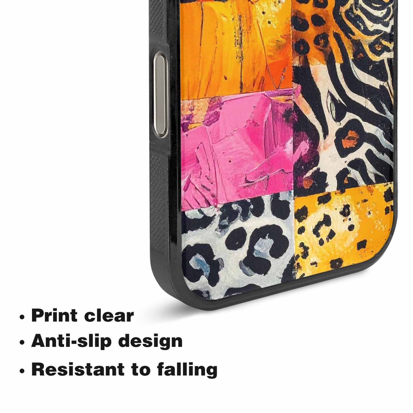 iPhone 16 Pro Max Case — Full Color Vibrantanimal Print A Frq, Customized Protective Case