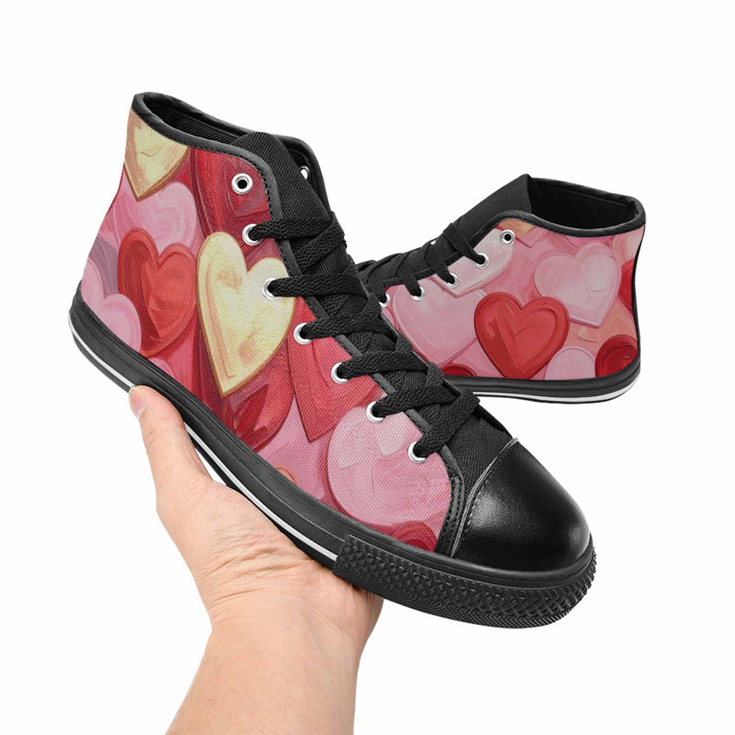 WOMEN'S No Words Or High Top Canvas Y2K Custom Shoes