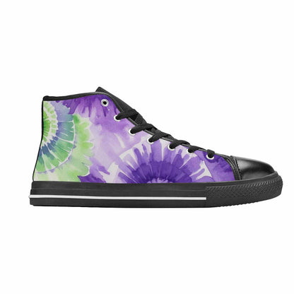 MEN'S Tie Dye - High Top Canvas Dreamcore Custom Sneakers