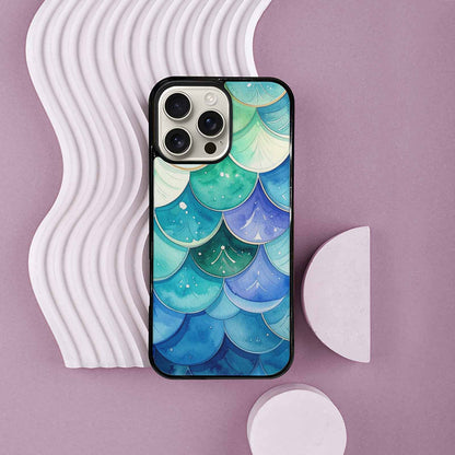 iPhone 16 Pro Max Case — Mermaid Scale, Custom Made Phone Cover