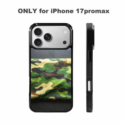iPhone 17 Pro Max Case — Camo Print Camo, Customized Protective Case