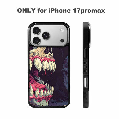 iPhone 17 Pro Max Case — Skull Dark Art Gothic Print Gothic, Unique Phone Case Design