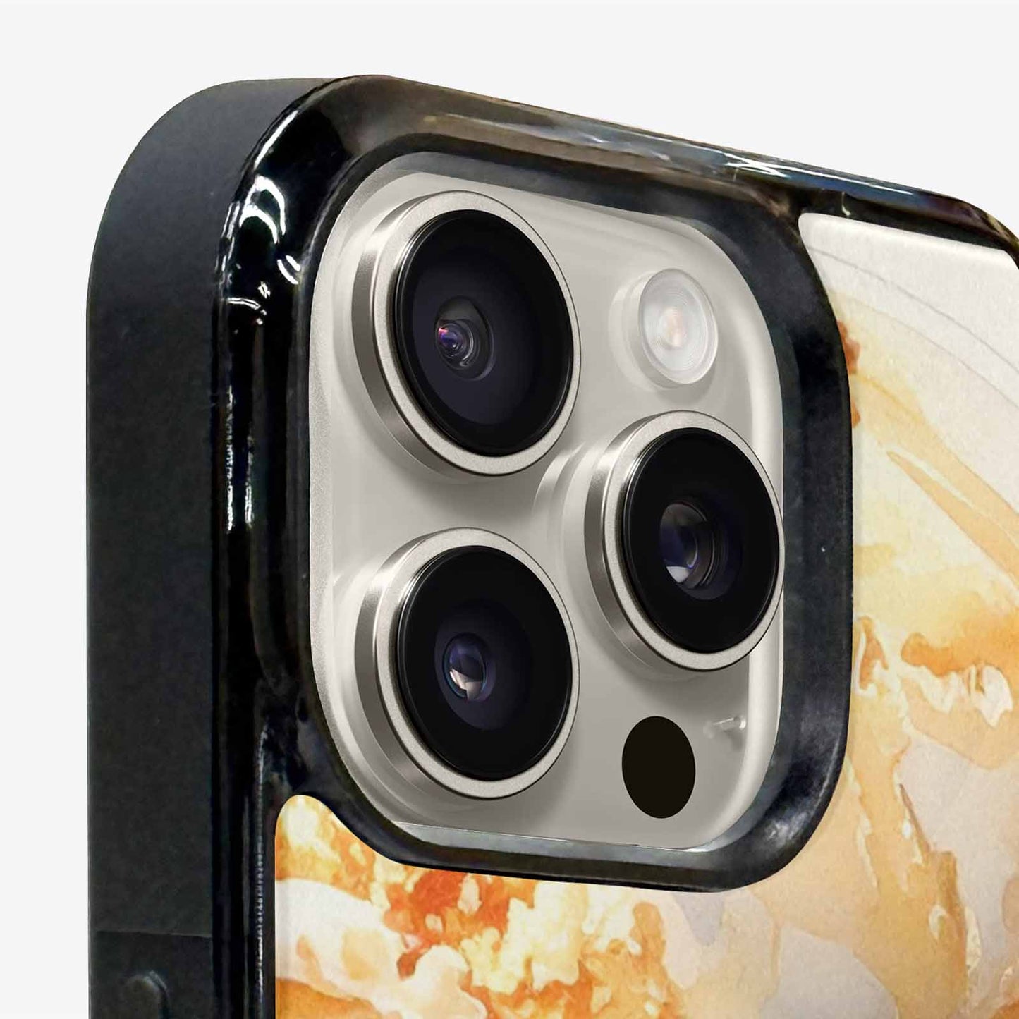 iPhone 16 Pro Case — Extreme Close Up Shot Only Drippig, Custom Printed Phone Case