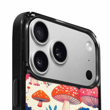 iPhone 17 Pro Max Case — Vintage Dinosaurs Mushroom Retro Vintage, Custom Designed Case Cover