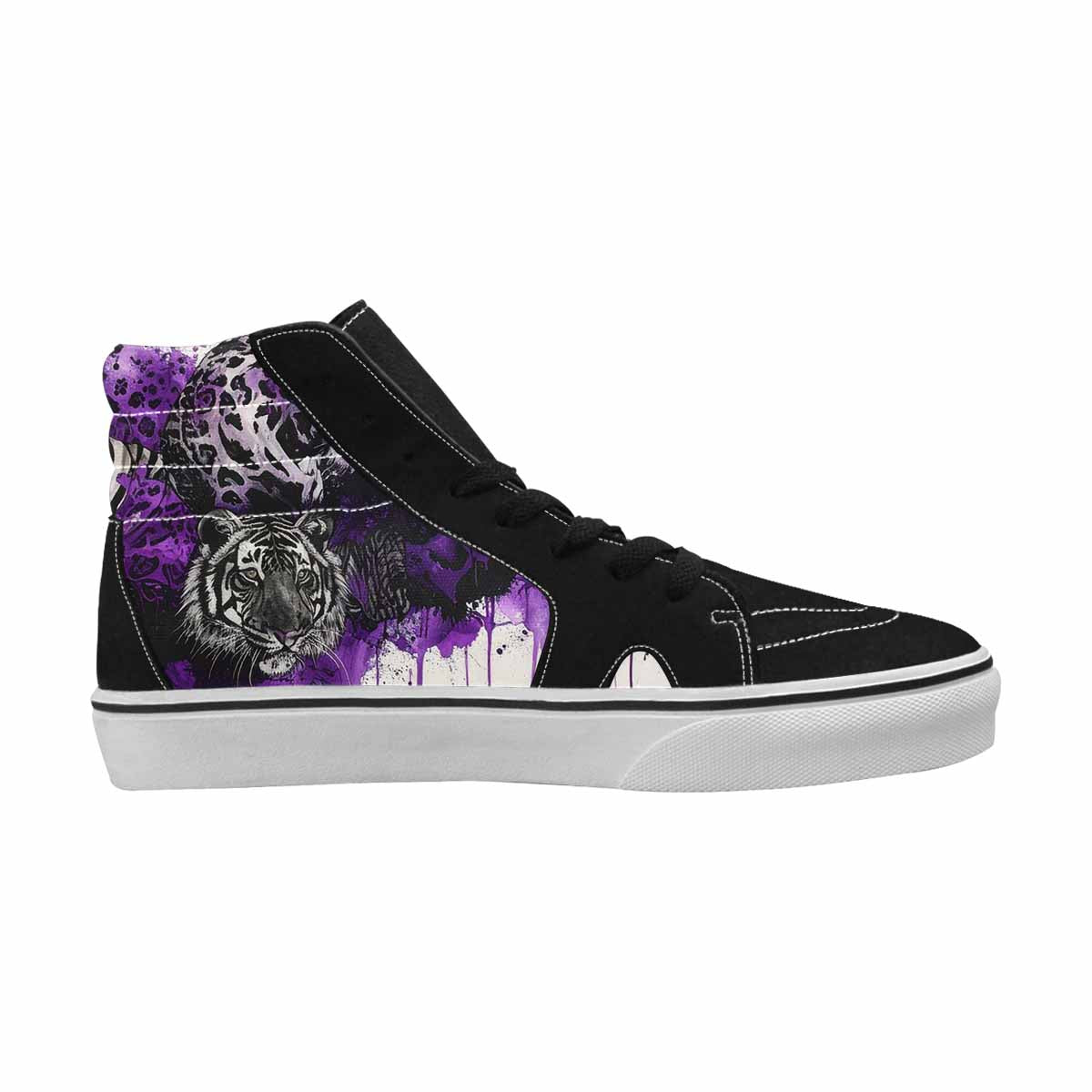 MEN'S Animal Print High Top Canvas Aesthetic Custom Shoes