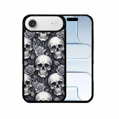 iPhone 17 Air Case — Skull Dark Art Gothic Print Gothic, Custom Art Phone Cover