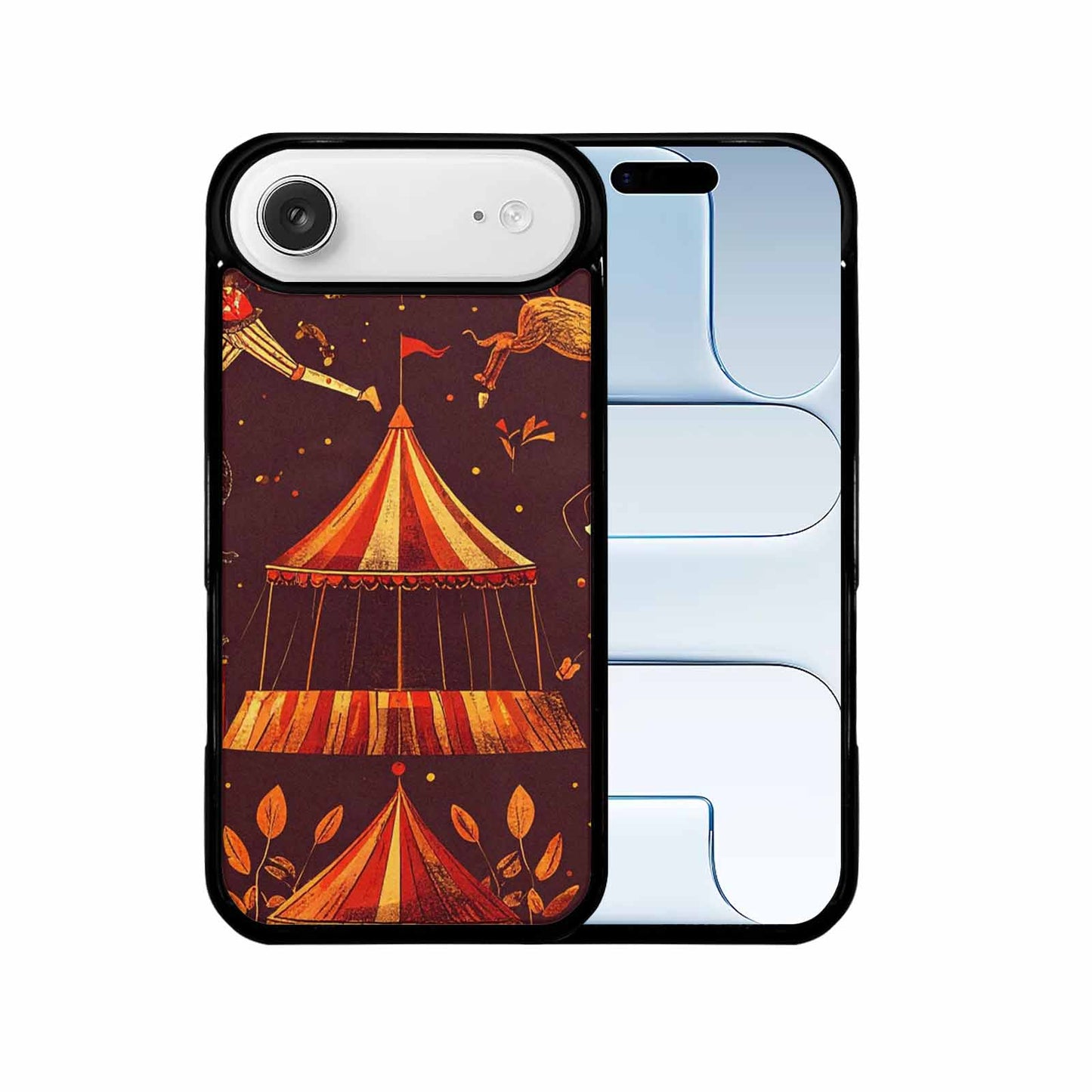 iPhone 17 Air Case — Vintage Circus Art Pattern Retro Vintage, Custom Made Phone Cover