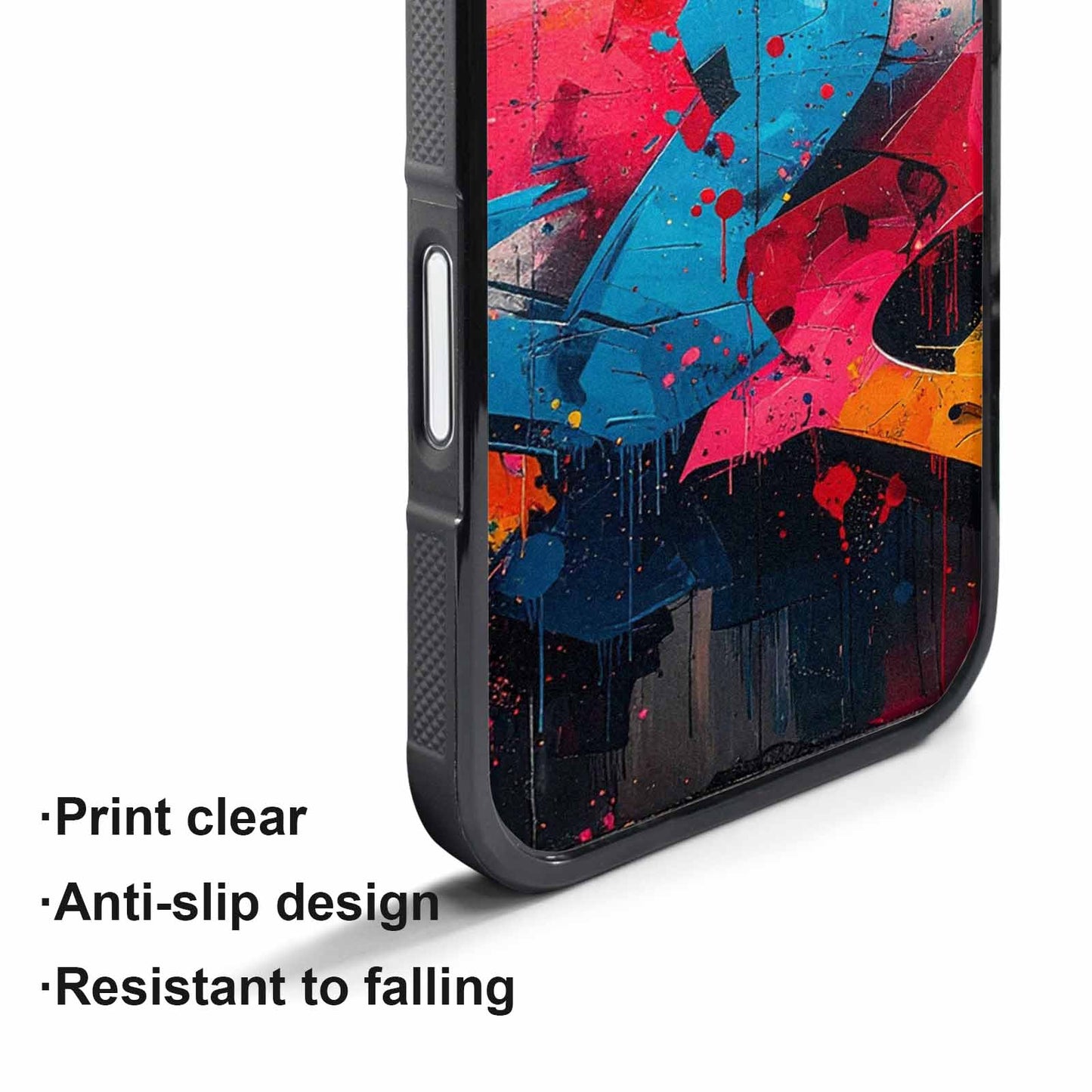 iPhone 17 Air Case — Seamless Repeating Pattern Of Overlapping Camo, Custom Phone Case