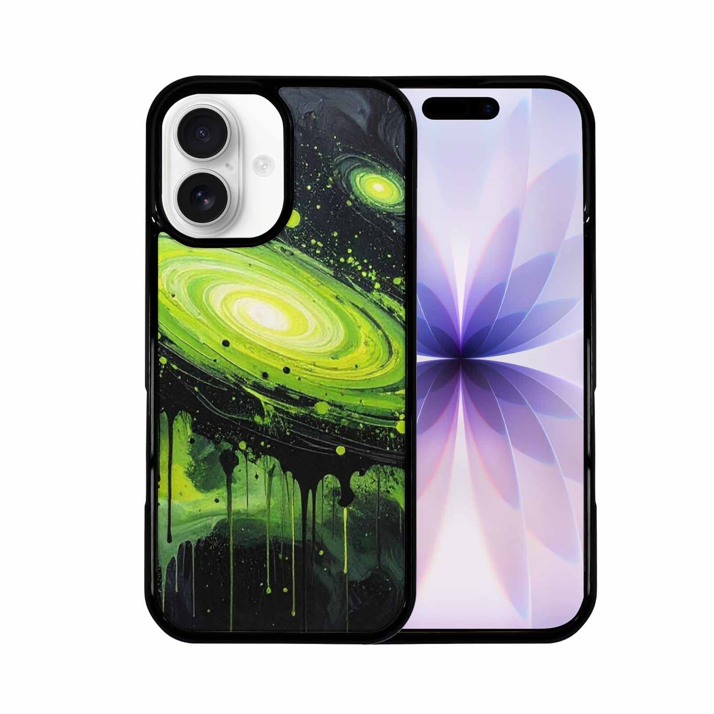 iPhone 17 Case — Seamless Repeating Pattern Of Galaxy Space, Original Design Phone Case