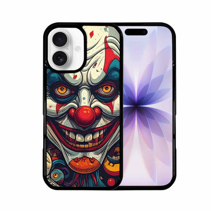 iPhone 17 Case — Evil Circus Heads Faces Cartoon Cute, Unique Phone Case Design