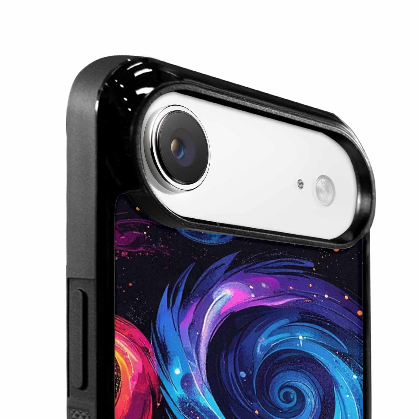 iPhone 17 Air Case — Rose Galaxy Art Seamless Pattern Galaxy, Custom Designed Case Cover