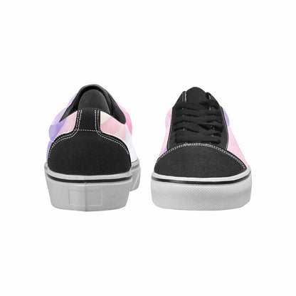WOMEN'S Tie Dye - Canvas Lace-Up Dark Academia Custom Sneakers