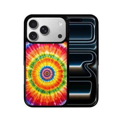 iPhone 17 Pro Case — Tie Dye Rainbow Spiral Tie Dye, Custom Art Phone Cover