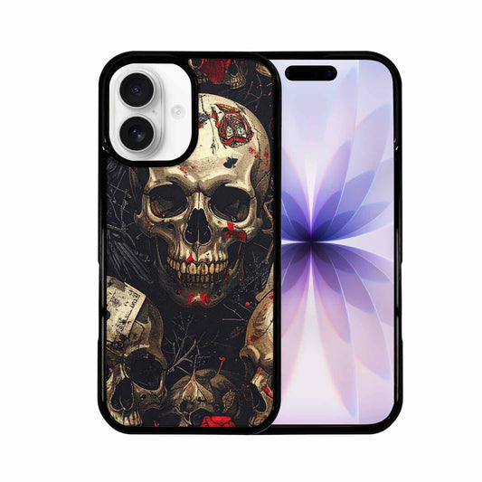 iPhone 17 Case — Skull Dark Art Gothic Print Gothic, Custom Print Case Cover