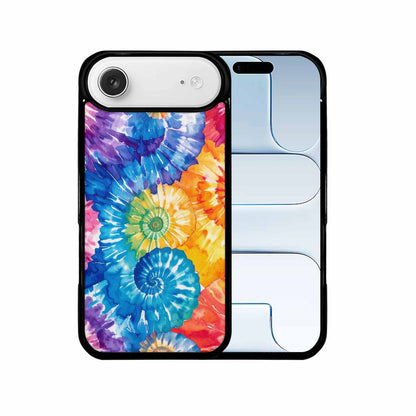 iPhone 17 Air Case — Small Tie Dye Swirl Pattern Tie, Custom Art Phone Cover