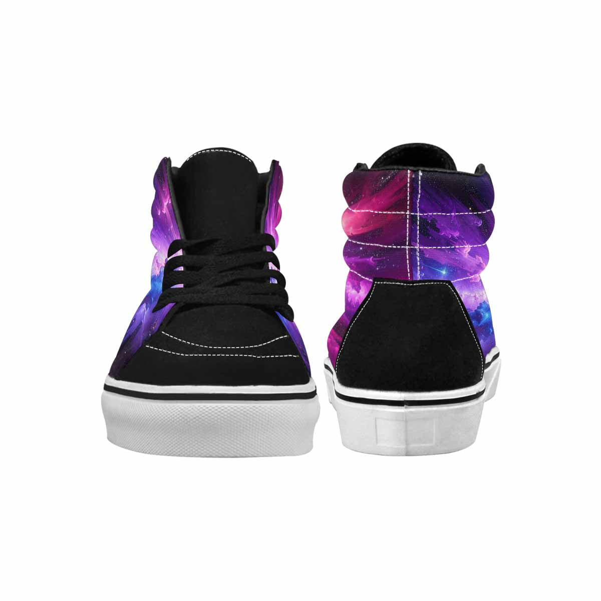 MEN'S Galaxy Nebula Galaxy Nebula High Top Canvas Dreamlike Shoes