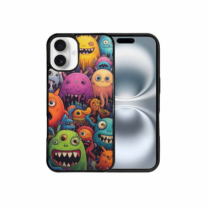 iPhone 16 Plus Case — Monsters General Cartoon Monst, Custom Made Phone Cover