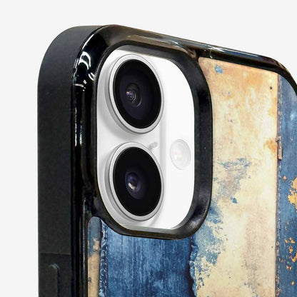 iPhone 16 Case — Curve The Ripping Demin Tectures For, Original Design Phone Case