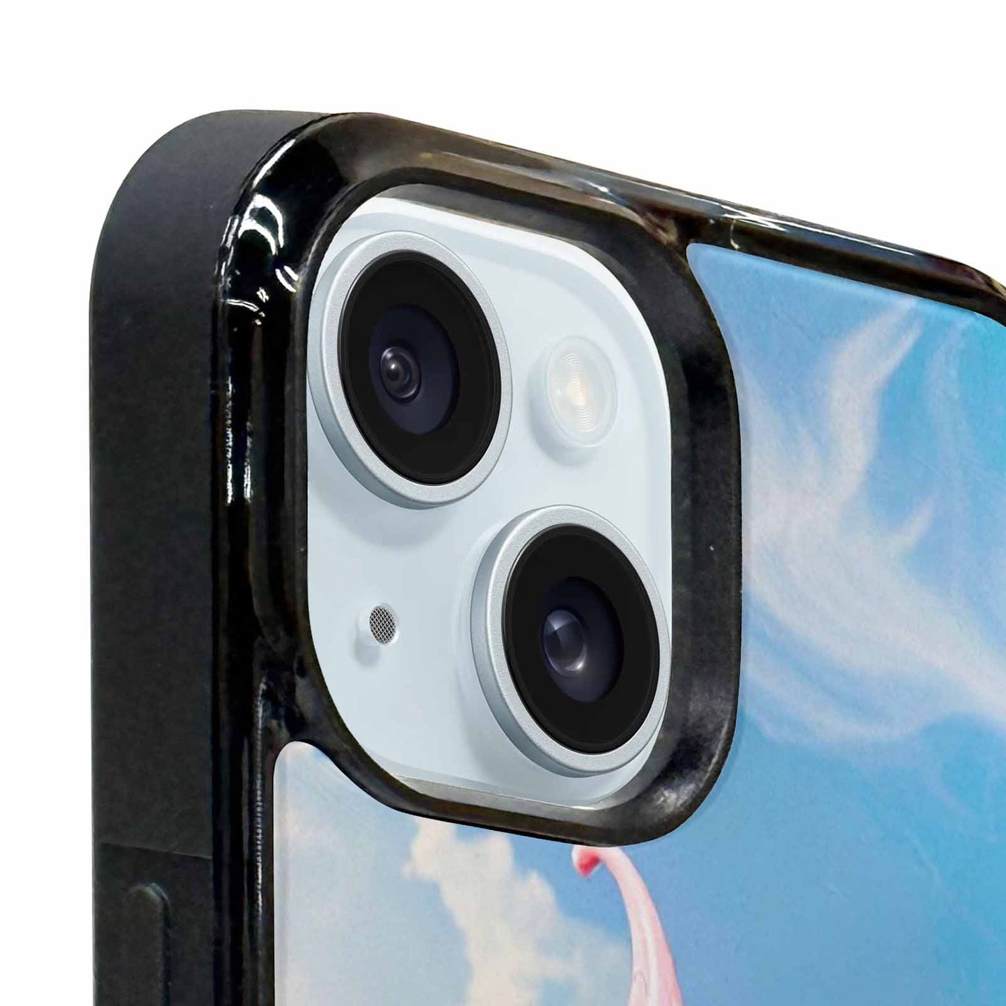 iPhone 15 Plus Case — Collage Of Overlapping Waffle Cone Icecream, Unique Phone Case Design